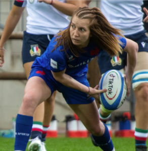 Pauline Sansus in action